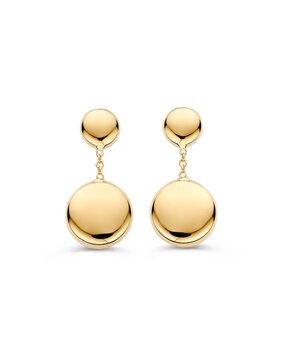 Excellent Jewelry Excellent OW107887, oorhangers 14 krt geelgoud
