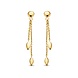 Excellent Jewelry Excellent OP107233, Oorhangers 14 krt geelgoud