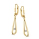 Excellent Jewelry Excellent OB127546, Oorhangers 14 krt geelgoud