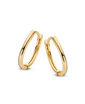 Excellent Jewelry Excellent OC107588, Creolen 14 krt geelgoud