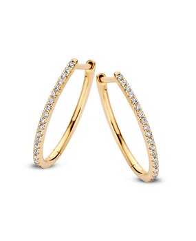 Excellent Jewelry Excellent OG117540, Creolen 14 krt geelgoud