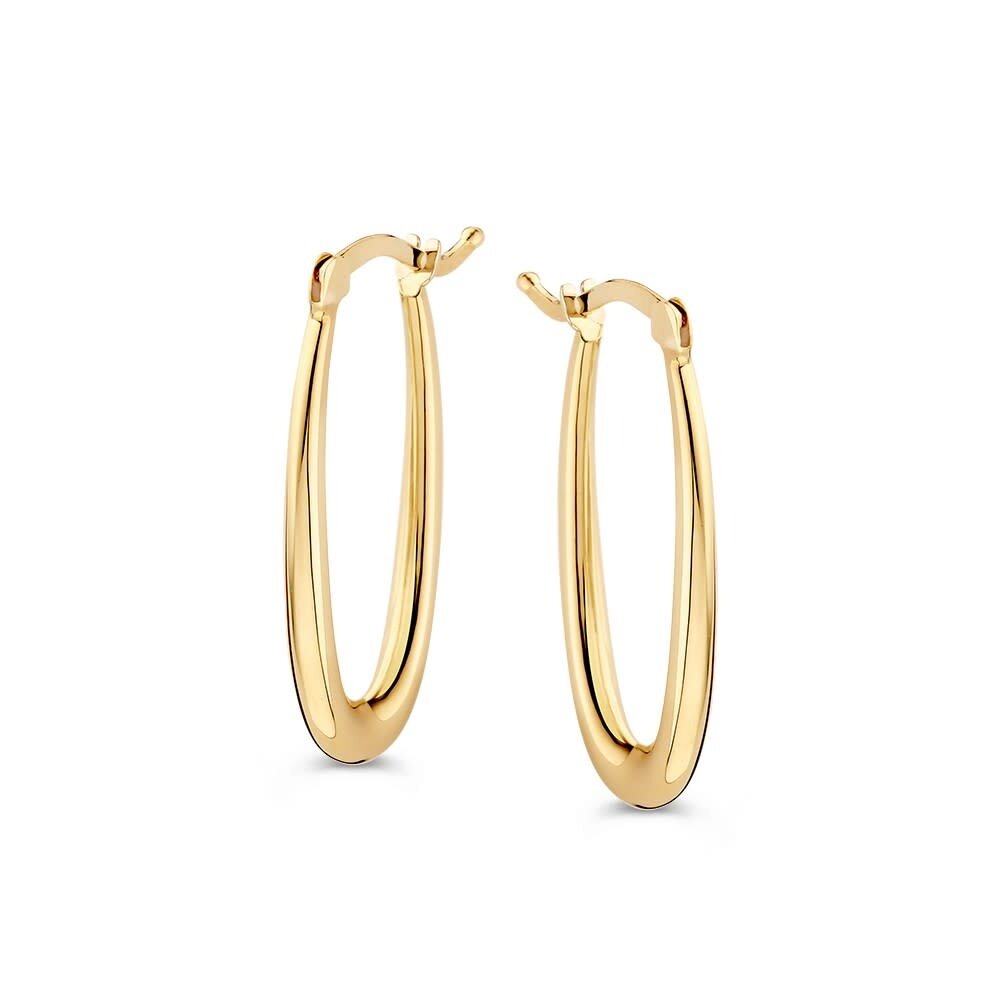 Excellent Jewelry Excellent OT107945, Creolen 14 krt geelgoud