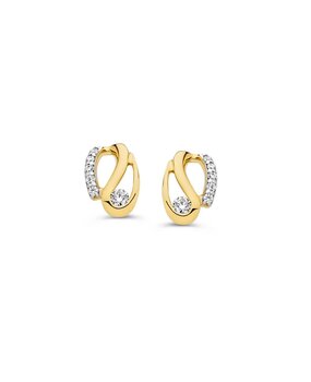 Excellent Jewelry Excellent OB128302, Oorstekers 14 krt geelgoud