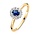 Excellent RP137028-54, Ring 14 krt geelgoud