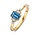 Excellent RK138267-56, Ring 14 krt geelgoud