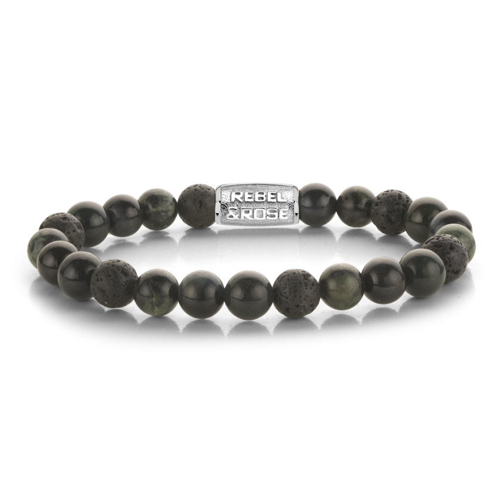 Rebel & Rose Rebel & Rose RR-80130-S-L, Kralen Armband