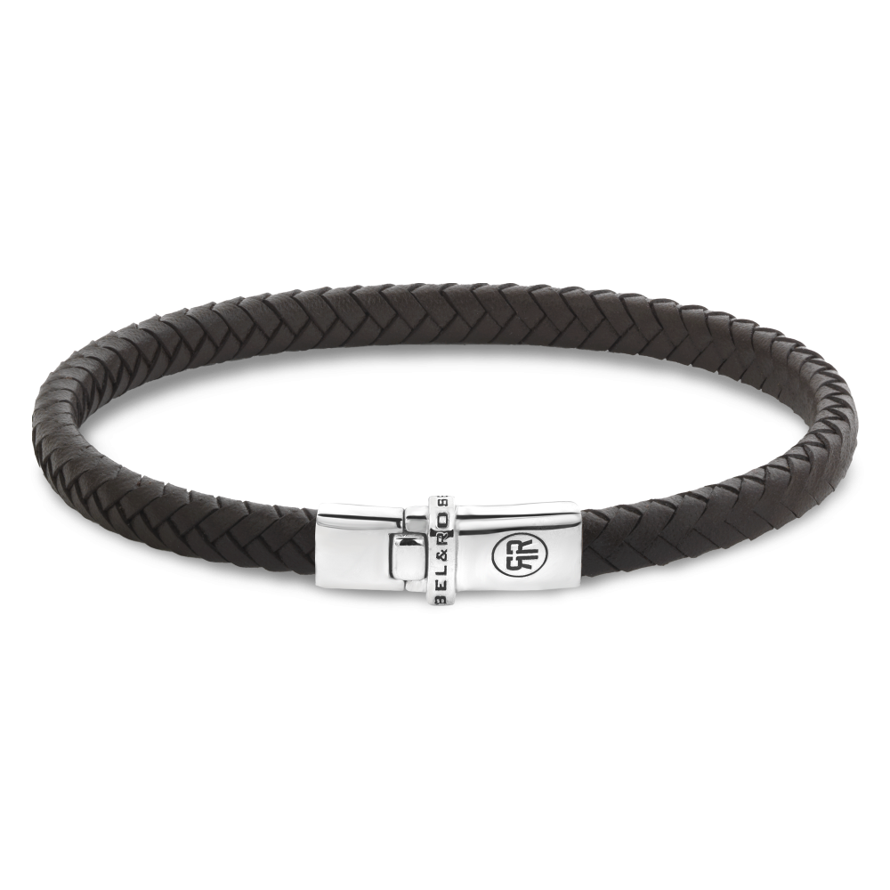 Rebel & Rose Rebel & Rose RR-L0175-S-L, Leren Armband