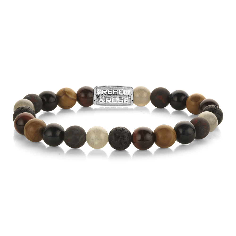 Rebel & Rose Rebel & Rose RR-80131-S-L, Kralen Armband