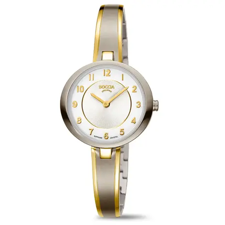 Boccia Boccia 3377-01, Horloge Titanium Bicolor