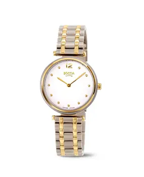Boccia Boccia 3349-03, Horloge Titanium Bicolor