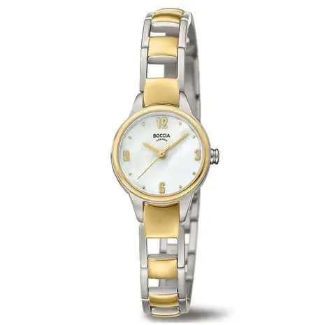 Boccia Boccia 3277-02, Horloge Titanium Bicolor