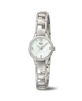 Boccia Boccia 3277-01, Horloge titanium