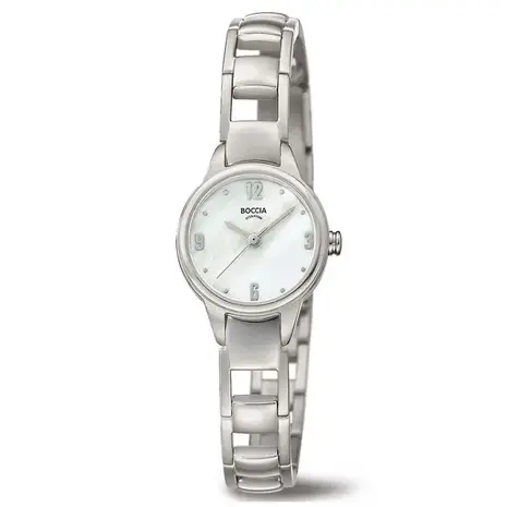 Boccia Boccia 3277-01, Horloge titanium