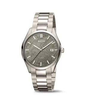 Boccia Boccia 3672-01, Horloge Titanium