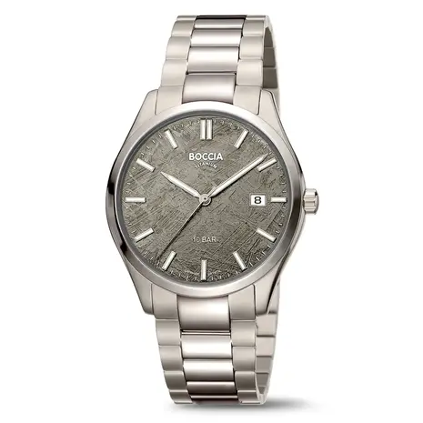 Boccia Boccia 3672-01, Horloge Titanium