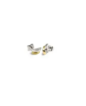 Boccia Boccia 0552-03, Oorstekers Titanium Bicolor