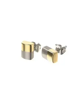 Boccia Boccia 0509-03, Oorstekers Titanium Bicolor