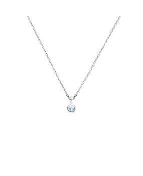 Langerak Essentials Langerak Essentials 13.37508, Collier met hanger zilver