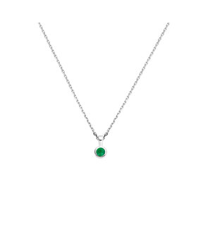 Langerak Essentials Langerak Essentials 13.37492, Collier met smaragd