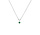 Langerak Essentials 13.37492, Collier met smaragd