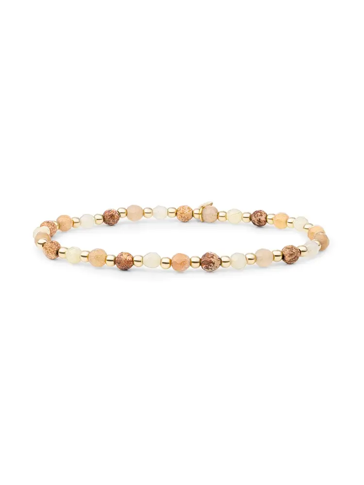 Sparkling Jewels Sparkling Jewels SBG-MULTI06-3MM-MIX, Kralenarmband