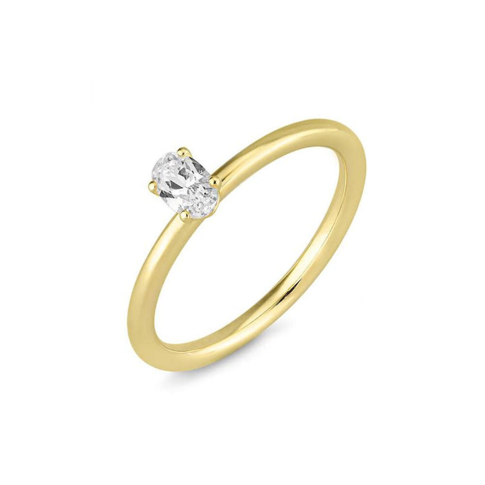 Saint Maurice Saint Maurice 41/06273-0-G-54, Ring 14 karaats geelgoud