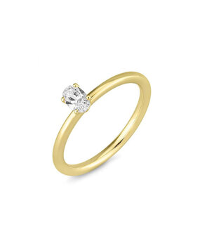 Saint Maurice Saint Maurice 41/06273-0-G-54, Ring 14 karaats geelgoud