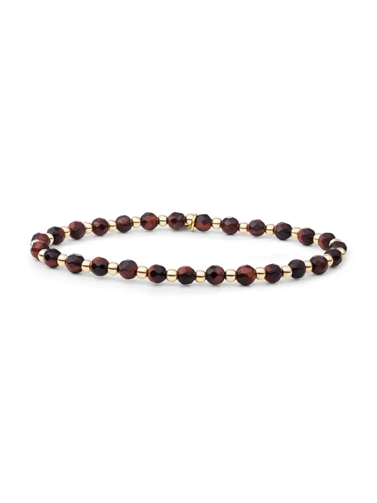 Sparkling Jewels Sparkling Jewels SBG-GEM16-3MM-MIX, Kralenarmband