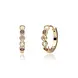 Sparkling Jewels Sparkling Jewels EAG35-MULTI03, Creolen zilver verguld