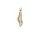 Sparkling Jewels PENG32, Hanger zilver verguld