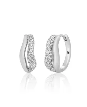 Sparkling Jewels Sparkling Jewels EAS49, Creolen zilver
