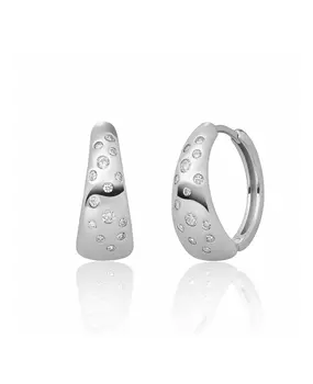 Sparkling Jewels Sparkling Jewels EAS52, Creolen zilver