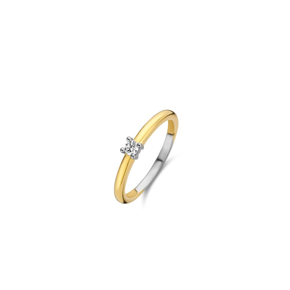 Ti Sento Ti Sento 12211ZY/54, Ring Zilver