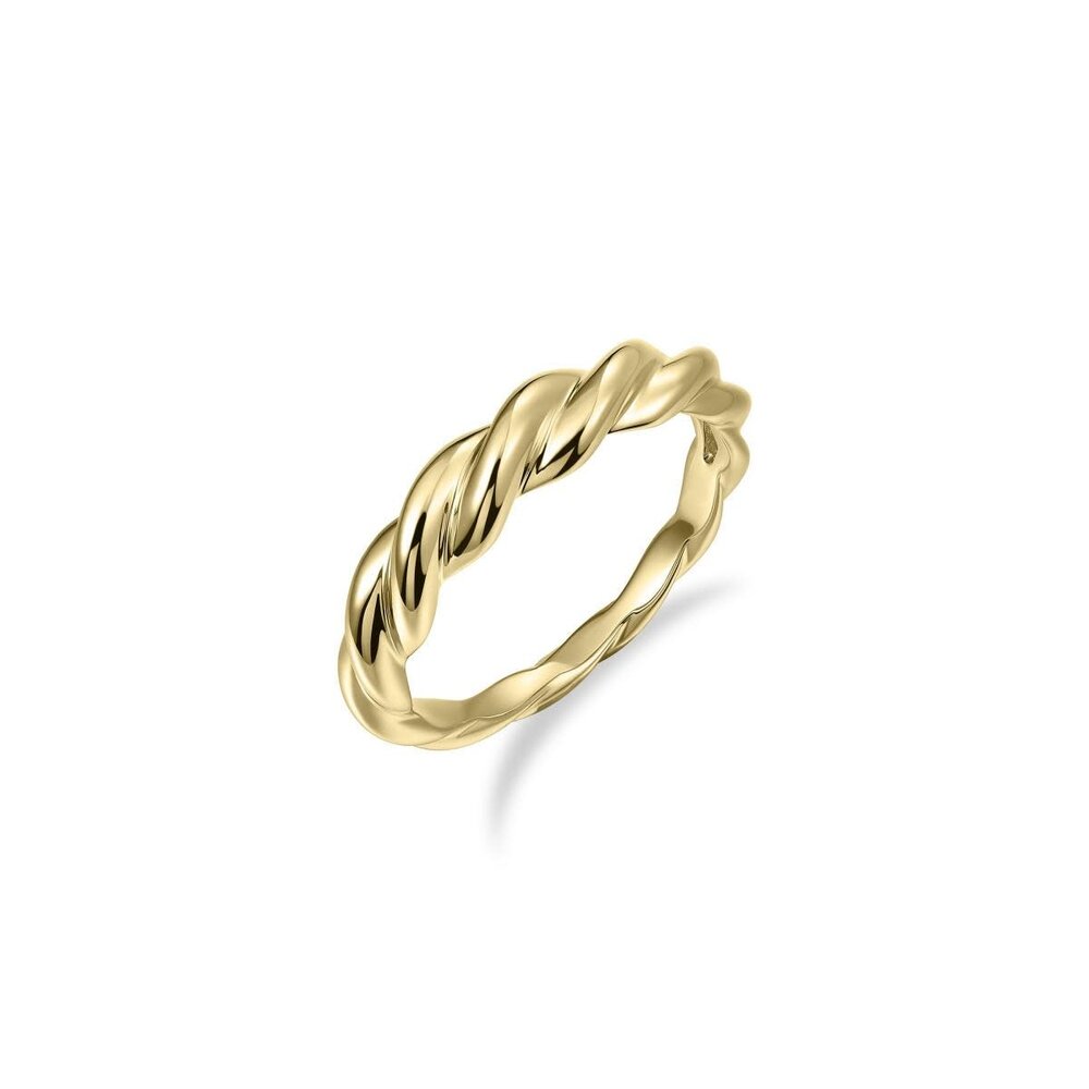 Langerak Essentials Gisser VGR044-56, 14krt geelgouden ring