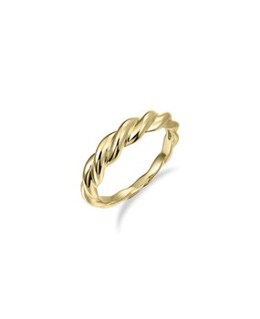Langerak Essentials Gisser VGR044-56, 14krt geelgouden ring