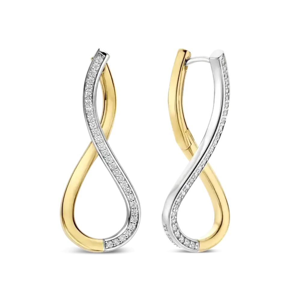 Ti Sento TI Sento 78087ZY, Oorhangers zilver