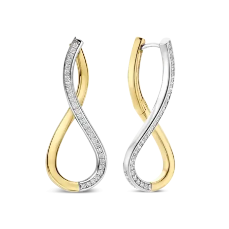 Ti Sento TI Sento 78087ZY, Oorhangers zilver