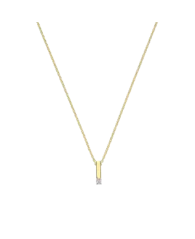 Ti Sento Ti Sento 34131ZY/42, Collier zilcer verguld