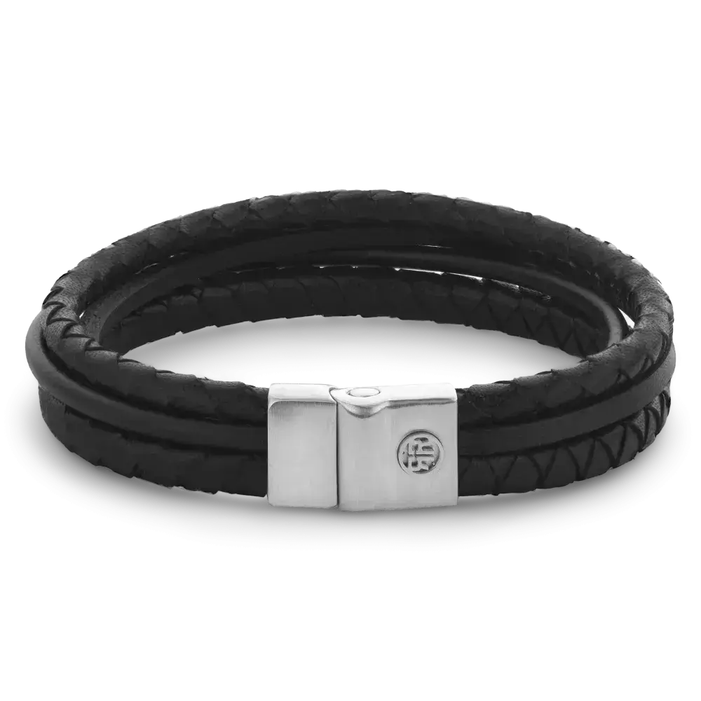 Rebel & Rose Rebel and Rose RR-M0054-S-L, Leren armband
