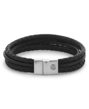 Rebel & Rose Rebel and Rose RR-M0054-S-L, Leren armband