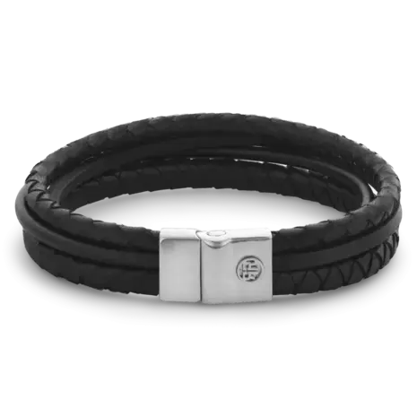 Rebel & Rose Rebel and Rose RR-M0054-S-L, Leren armband