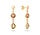 Langerak Essentials 106.8628.00, Oorstekers goldplated