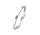 Langerak essentials 1343030, zilveren bangle vlakke buis