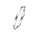 Langerak essentials 1324527, Zilveren scharnier bangle