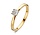 Aurore RA15010030-55, Ring Olivia 18krt geelgoud met LABgrown Diamant