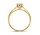 Aurore RA15010075-57, Ring Olivia 14krt geelgoud met LABgrown Diamant