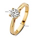 Aurore Aurore RA15010075-57, Ring Olivia 14krt geelgoud met LABgrown Diamant