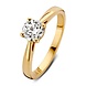 Aurore Aurore RA15010075-57, Ring Olivia 14krt geelgoud met LABgrown Diamant