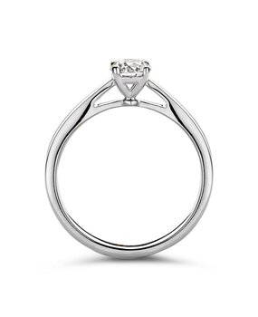 Aurore Aurore RA25010050-53, Ring Olivia 18krt witgoud met LABgrown Diamant