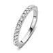 Aurore Aurore RA25500020-53, Ring Millie 18krt witgoud met LABgrown Diamant